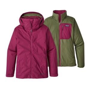 Patagonia Women’s 3in1 Snowbelle Jacket -‎ Interior Layer Only Double Sided - XS